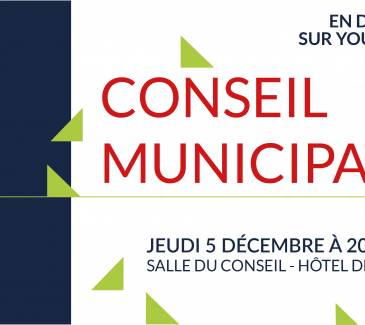 Conseil municipal 5 décembre