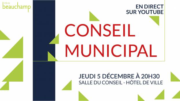 Conseil municipal 5 décembre