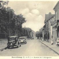Avenue des Châtaigniers - vers 1932